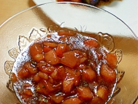 トマトたっぷり!トマトバルサミコドレッシング☆